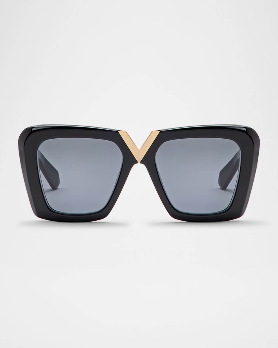V-Gold II Acetate Butterfly Sunglasses